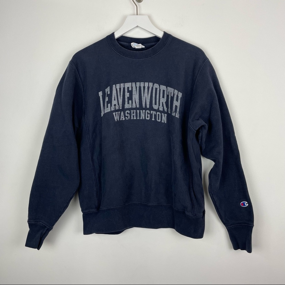 Vintage Champion Leavenworth Washington Reverse Weave Sweatshirt Size Medium